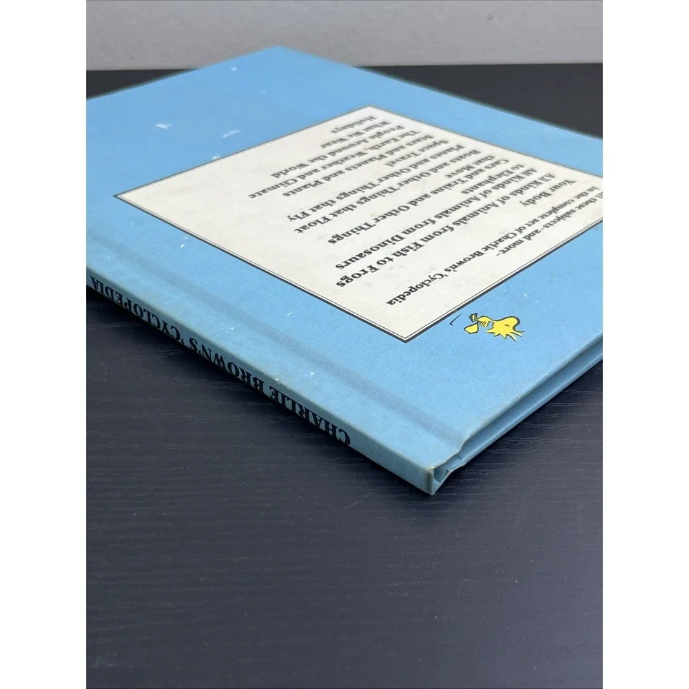 Charlie Brown's Cyclopedia Volume 2 All Kinds of Animals Vintage Hardcover Peanu